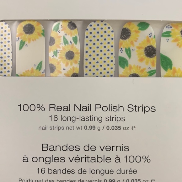 Color Street Accessories - Color Street Nail Strips - Sunflower Child